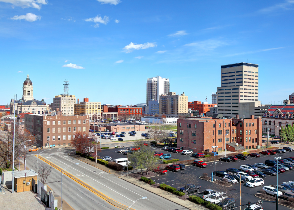 #40. Evansville, Indiana